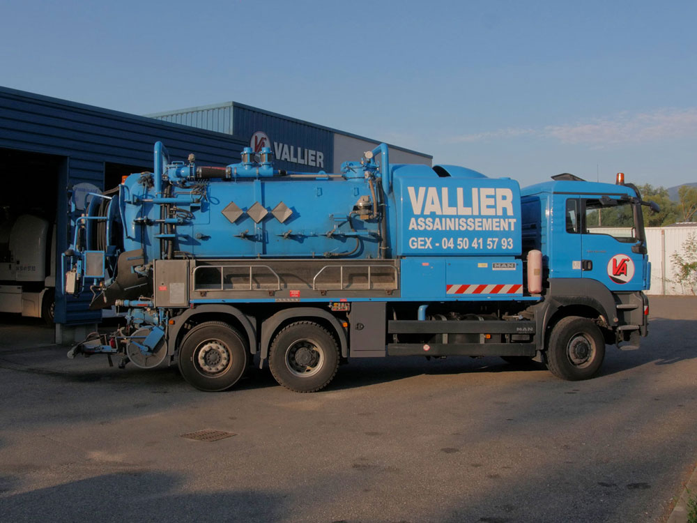 Camion citerne Vallier Assainissement